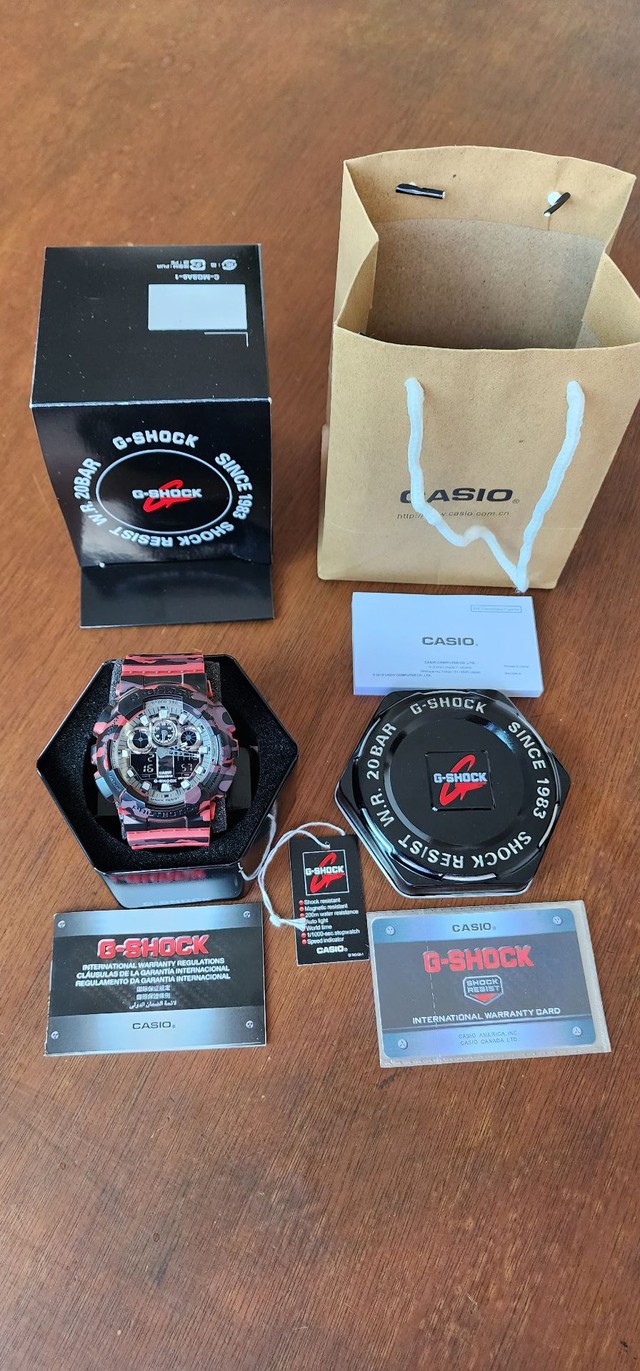 Relógio Casio G-Shock Ga100