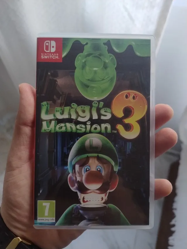 Jogo Luigi's Mansion 3 Nintendo Switch Mídia Física Original