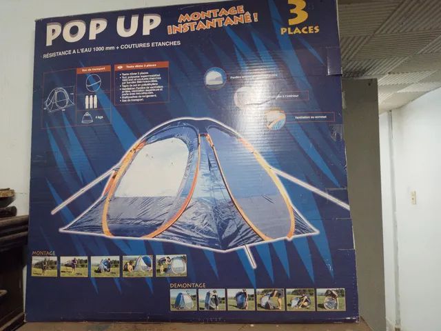 Barraca na caixa- 3 lugares