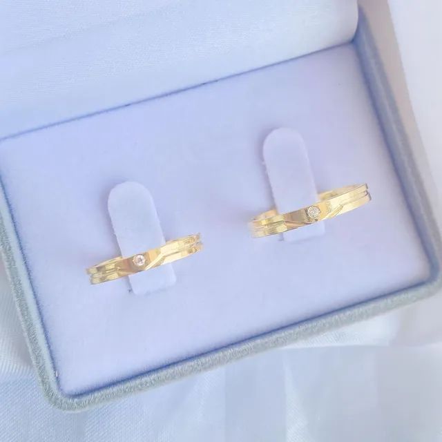 PAR DE ALIANÇAS COMPROMISSO  - Foto 3