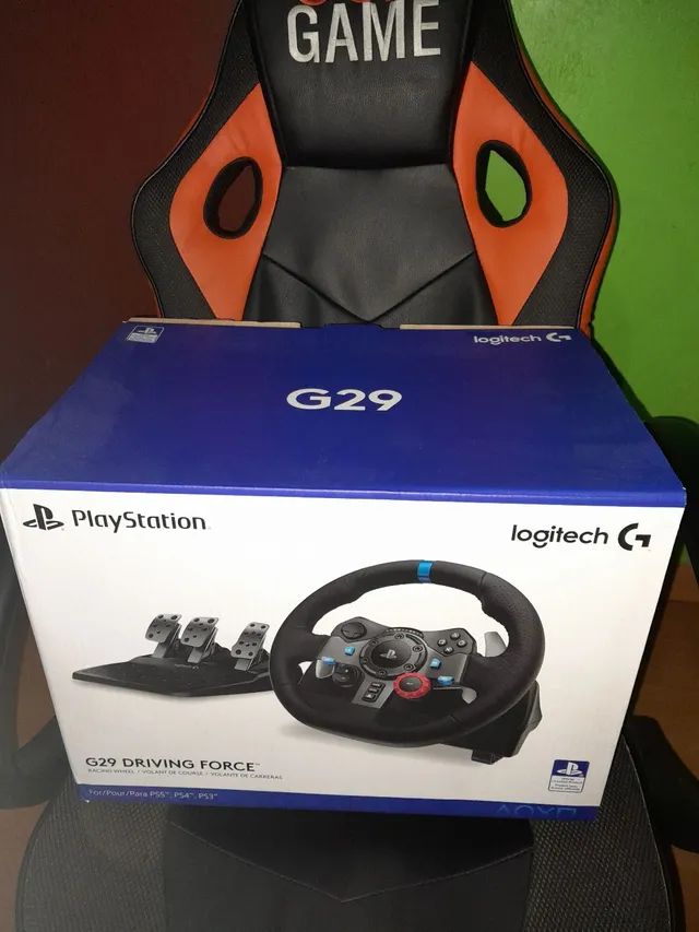 Volante Logitech G29, Pedais E Câmbio