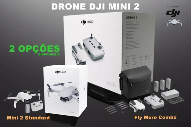 Drone dji mini 2 fly more combo | +294 anúncios na OLX Brasil