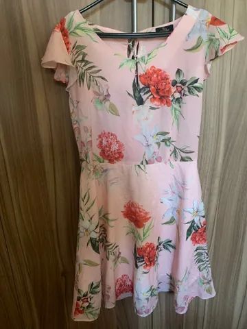  Vestido doce flor estampado veste G