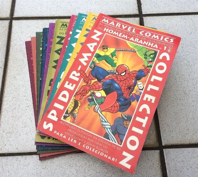 Spider Man - Marcel Comics Collection 1996 - 10 Revistas - Foto 3