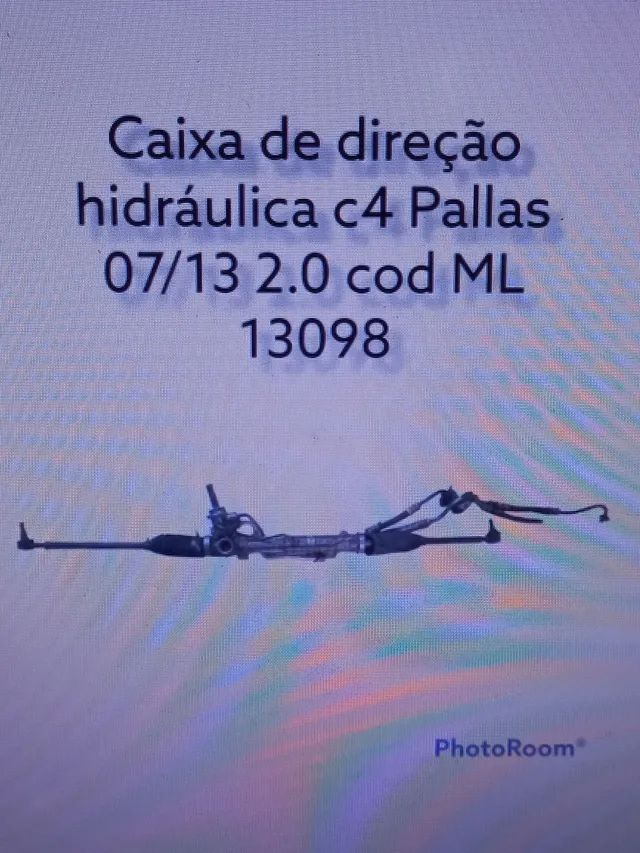 Caixa de direção hidráulica c4 Pallas 07/13 2.0 cod ml 13098