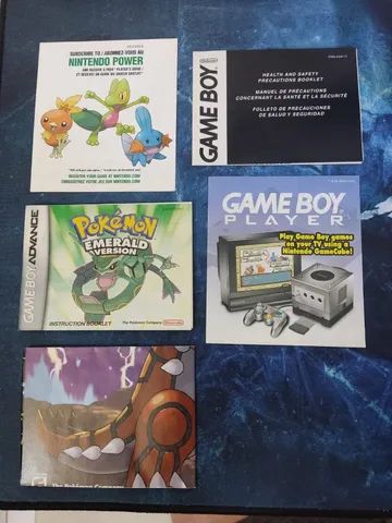 Pokémon Emerald - Box Do Jogo (game Boy Advance)