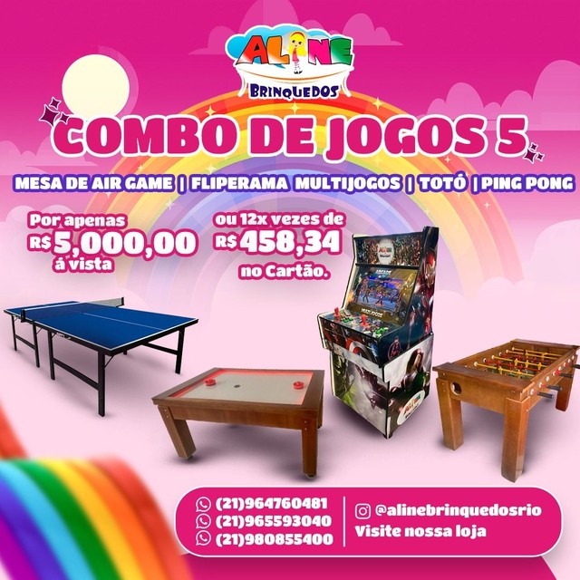 Fliperama multijogos totó  - Foto 4