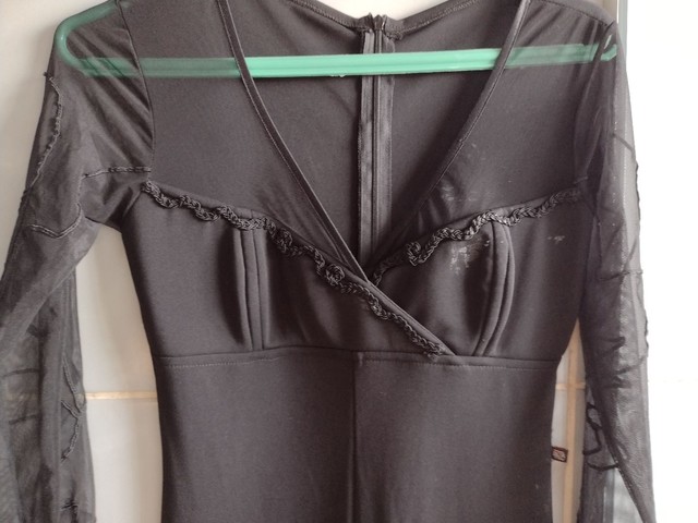Macacão preto veste 34,36,38