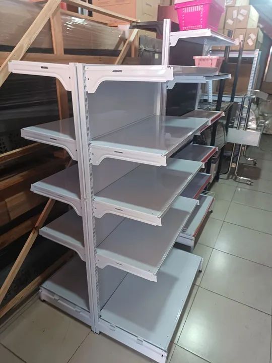 Caldas Gôndola cesto prateleira pra comércio e supermercado - Foto 4