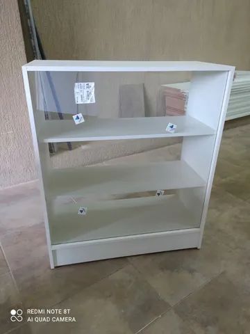 Balcão vitrine 85 cm MDF
