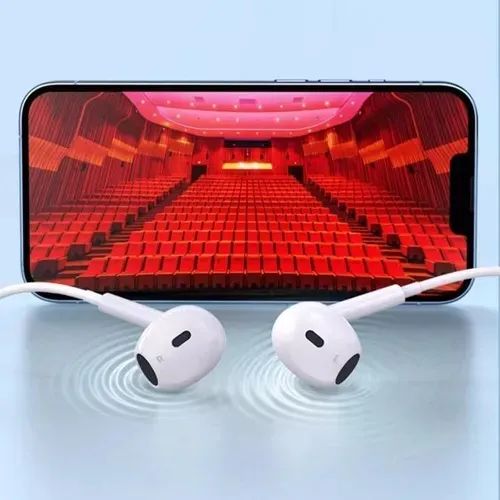 Fone De Ouvido Tipo C Microfone Samsung Xiaomi iPhone 15 Cor Branco - Loja Natan Abreu  - Foto 2