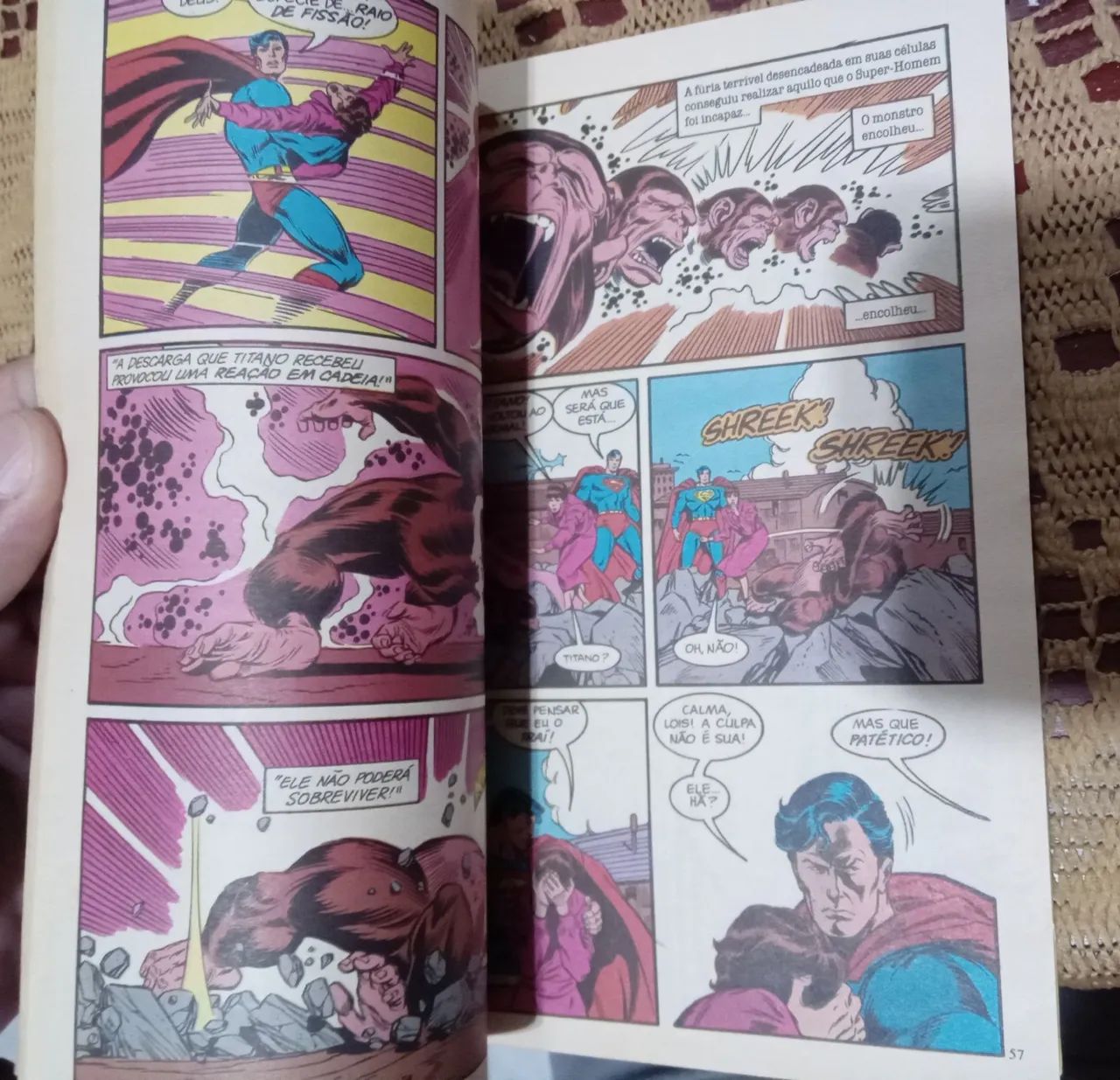 HQ formatinho Abril lois e Clark: as aventuras do superman - Foto 6