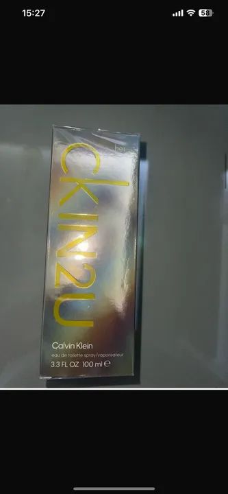 Perfume Calvin Klein 100 ml Unissex