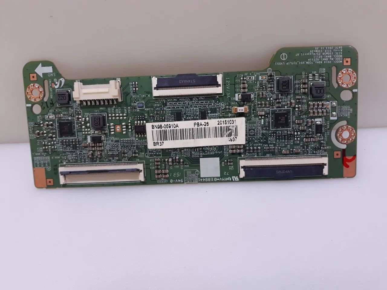 Placa tcom TV Samsung modelo. UN40J5500AG. USADA BOA  - Foto 4