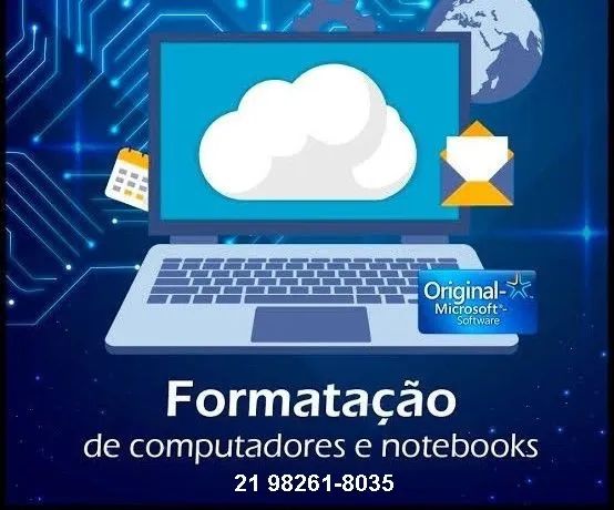 Formatação e manutenção de computadores e notebooks