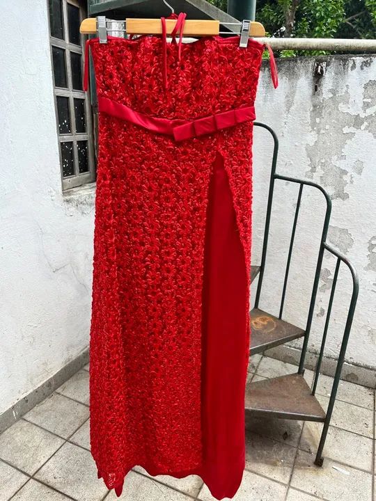 Vestido de festa vermelho  - Foto 3