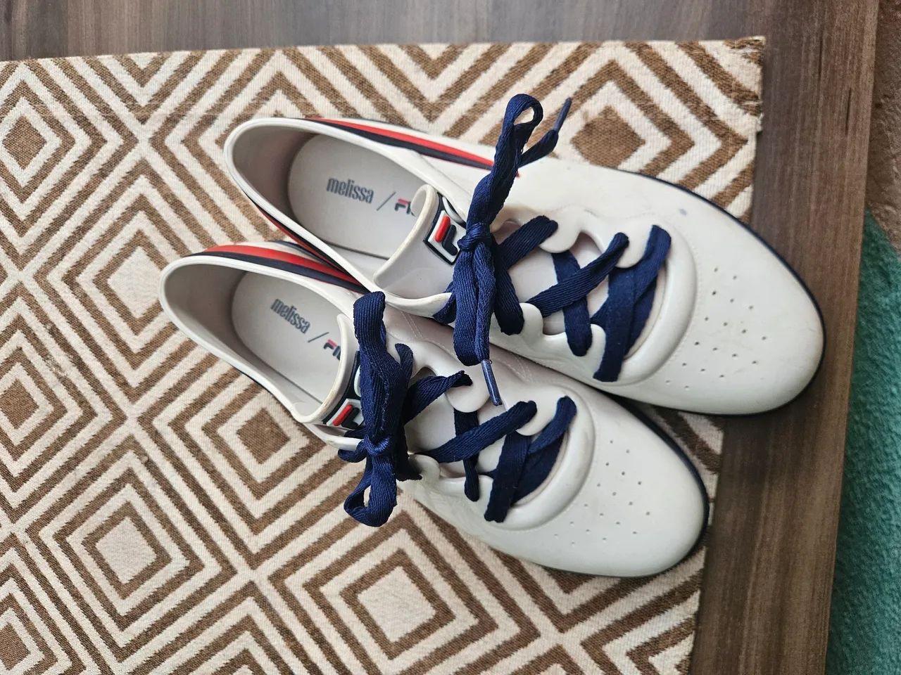 Tênis Melissa Sandalia Da Fila Melissa Sepatu Sneakers Sapato Fila