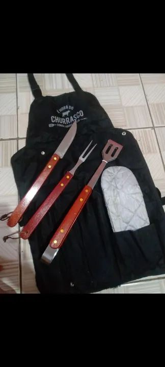 Kit churrasco novo 