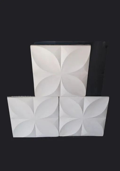 Revestimento gesso pétala 39 x 39 