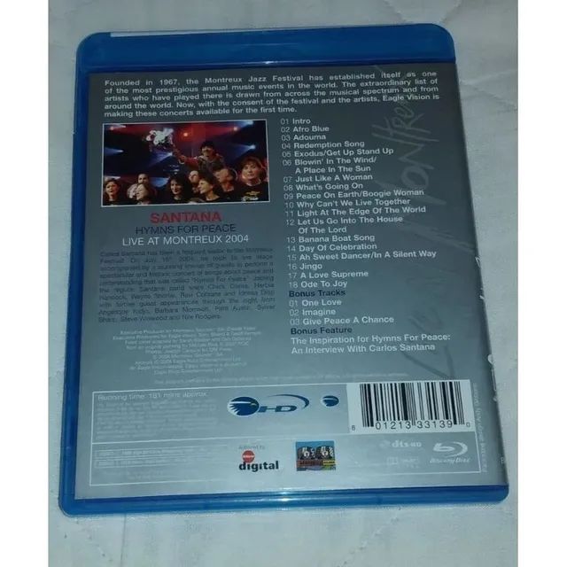 Blu-ray Santana live montreux  - Foto 2