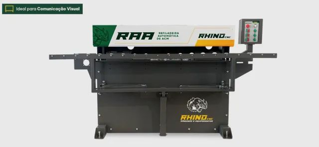Refiladeira automática de borda de ACM Rhino - Foto 2