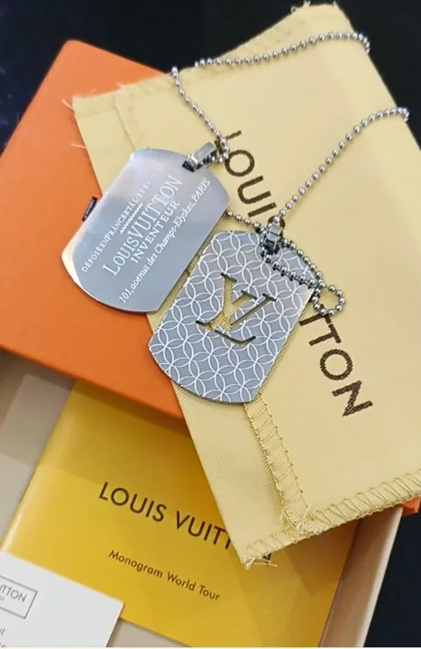 Corrente Colar Louis Vuitton Versace Armani Rolex