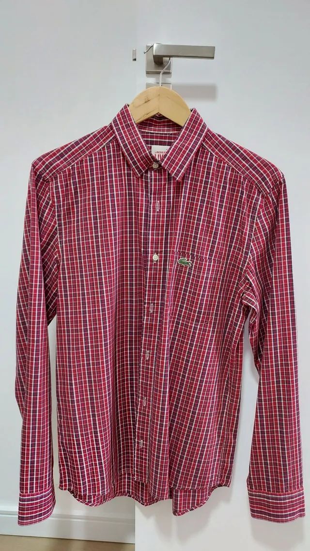 Camisa Lacoste TAM 40 - Foto 2