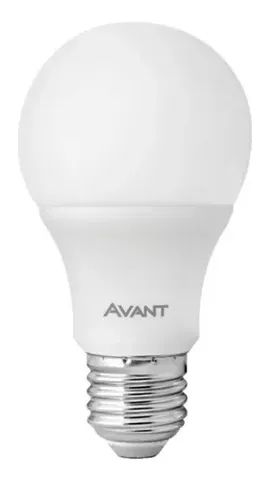 Lâmpada Led Bivolt Branca Fria E27 Bulbo 15w 6500k Avant - Foto 2