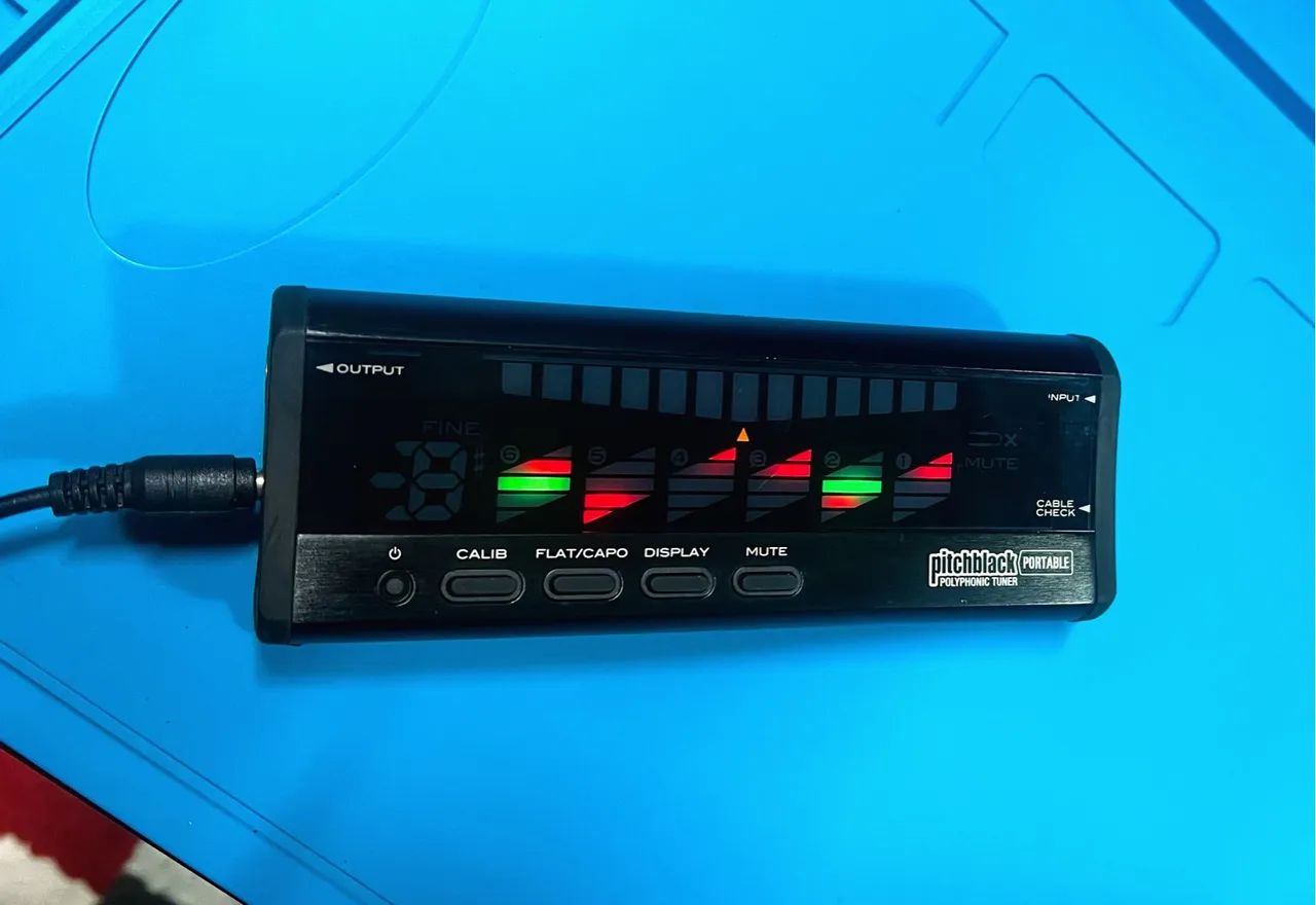 Afinador Korg PitchBlack Portable - Foto 3