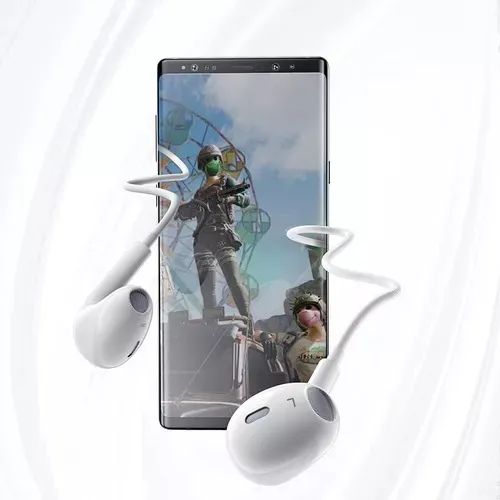 Fone De Ouvido Tipo C Microfone Samsung Xiaomi iPhone 15 Cor Branco - Loja Natan Abreu  - Foto 4