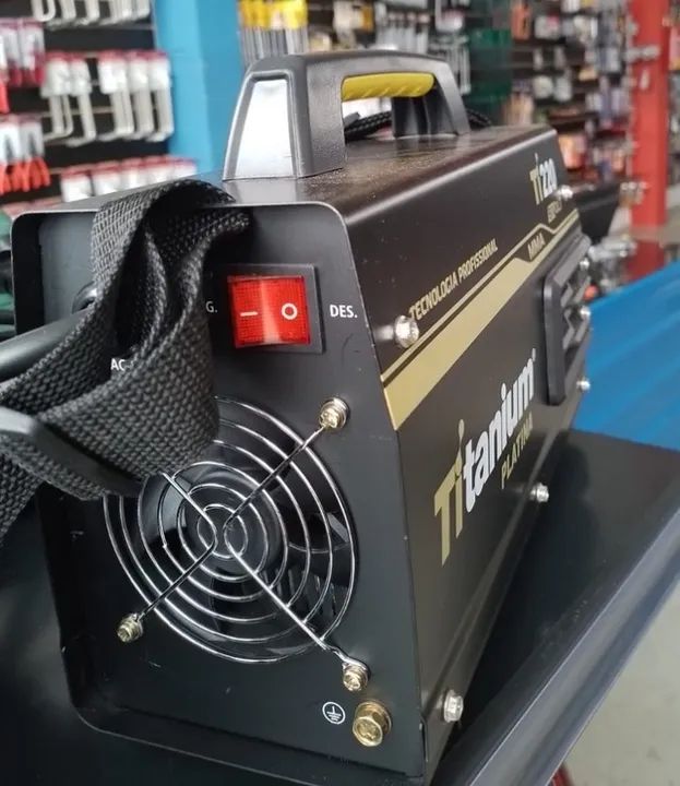 Maquina Inversora de Solda MMA Ti220 Bivolt Titanium - Foto 6