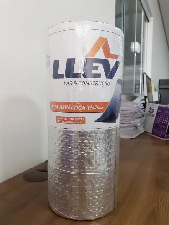 Manta Fita Asfáltica Aluminizada Auto Adesiva - 05 à 90 cm x 10 m - A partir de - Foto 5