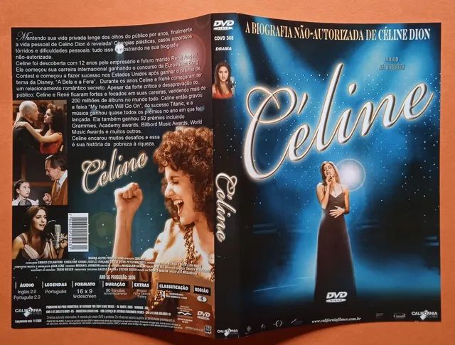 Dvd Celine A Biografia Não Autorizada de Celine Dion - CDs, DVDs