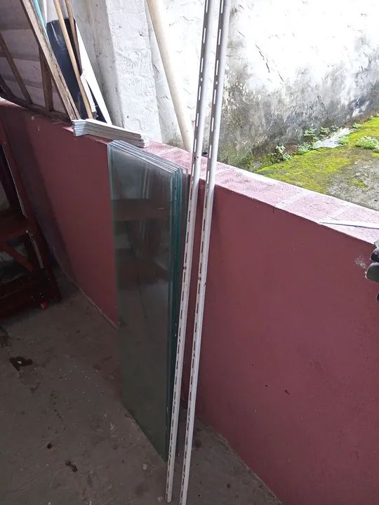 Prateleiras de vidro
