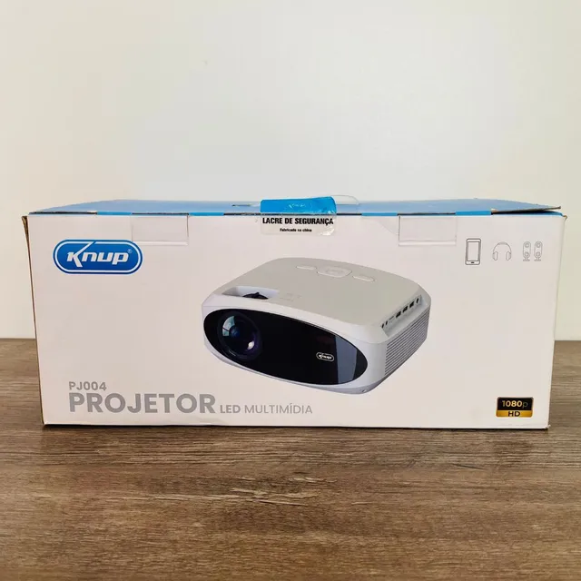 Projetor Led 3100 Lumens 1920x1080 Bivolt Knup Pj004