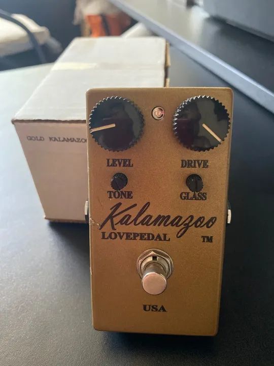 Pedal Overdrive Lovepedal Kalamazoo Gold - Instrumentos