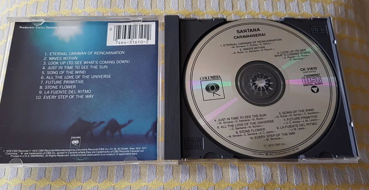 CD Santana Caravanserai - Original - Foto 4