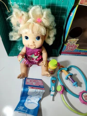 Boneca Baby Alive Estou Com febre fala português Hasbro  - Foto 3
