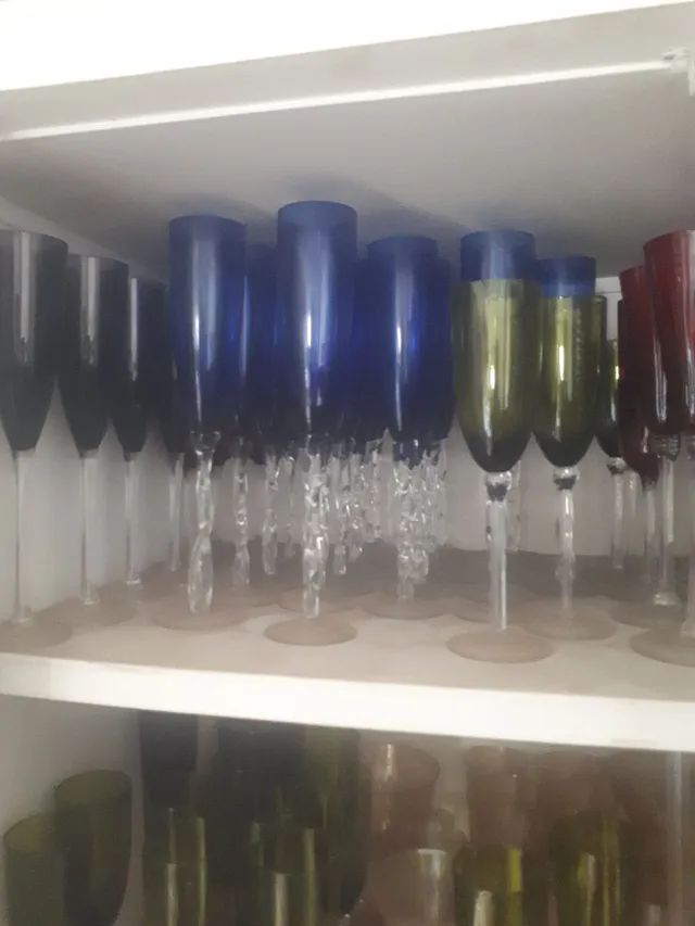 Taças de Cristal Coloridas  - Foto 4