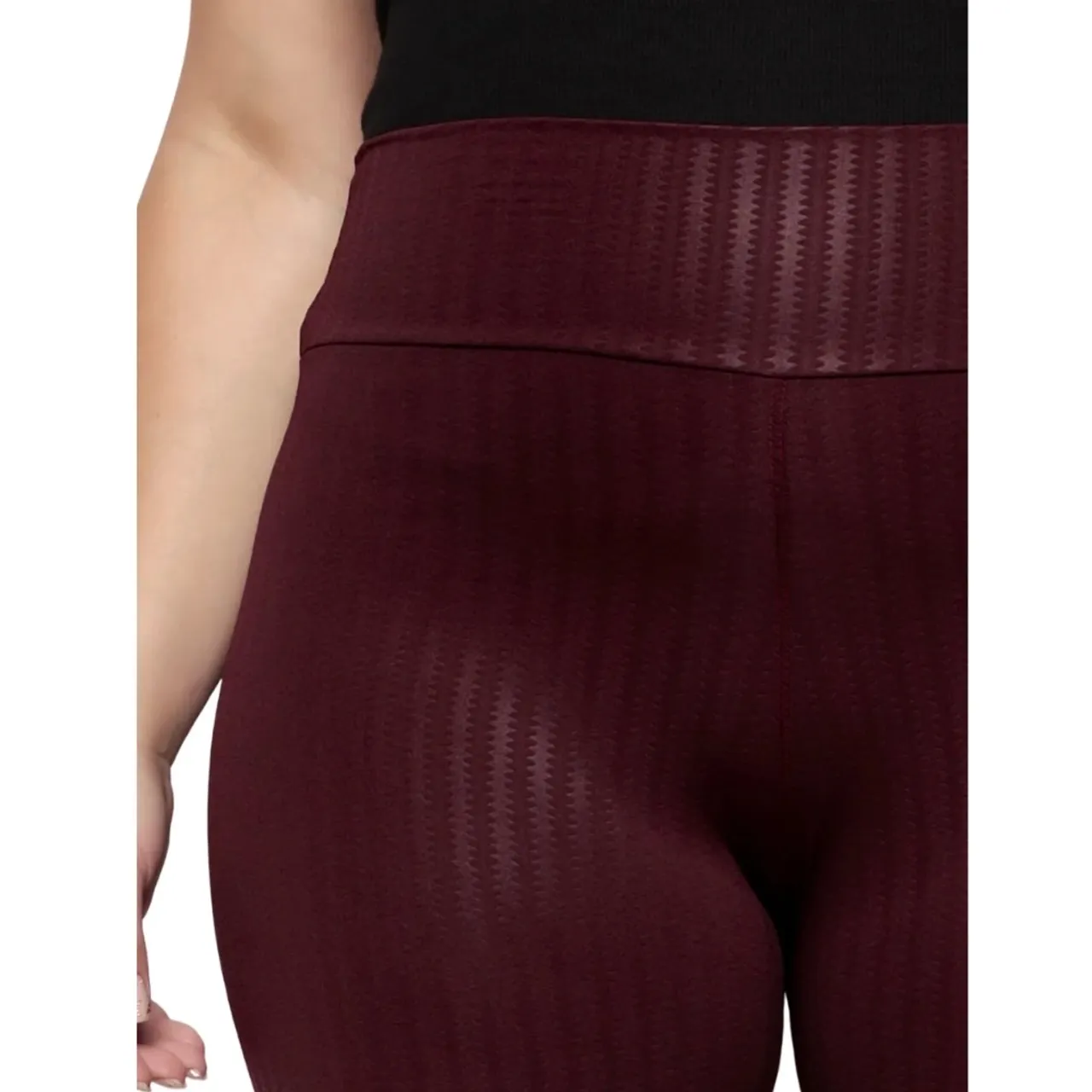 Calça Legging Cirrê 3D Plus Size