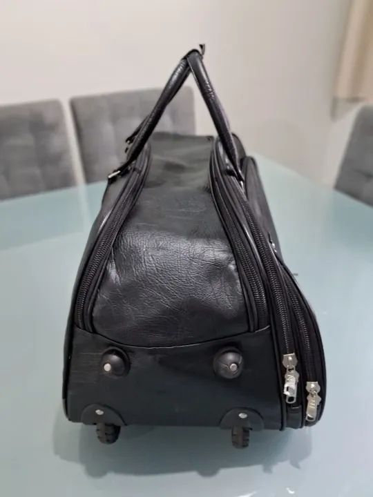 Mala bolsa com rodinhas - Foto 3