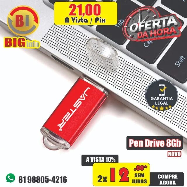 Pendrive Mini  8Gb  - Foto 4