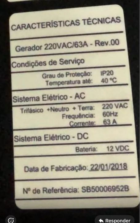 GERADOR 25 KVA trifásico diesel semi-novo .  - Foto 6