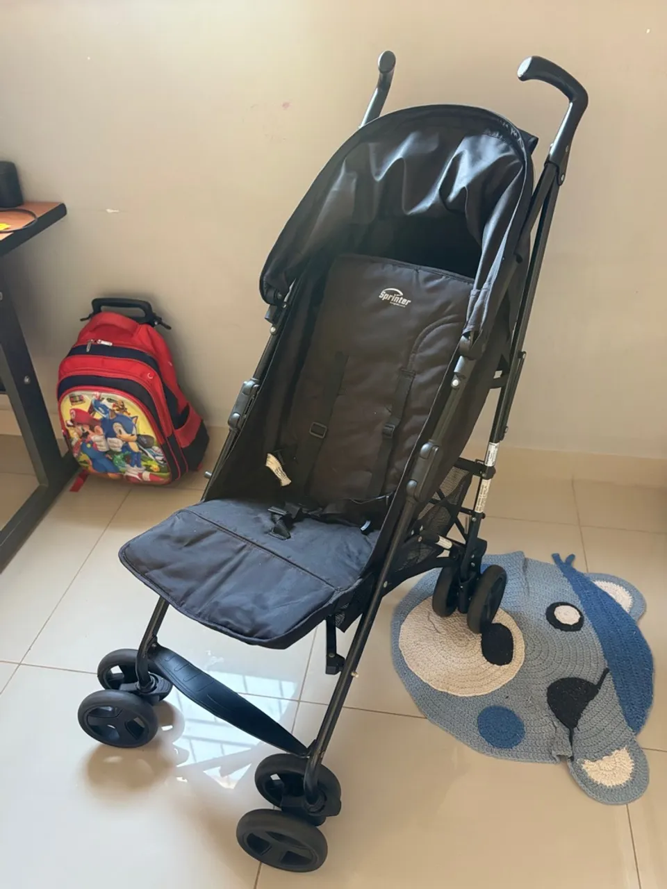 Carrinho de Bebê Sprinter Compacto e Prático