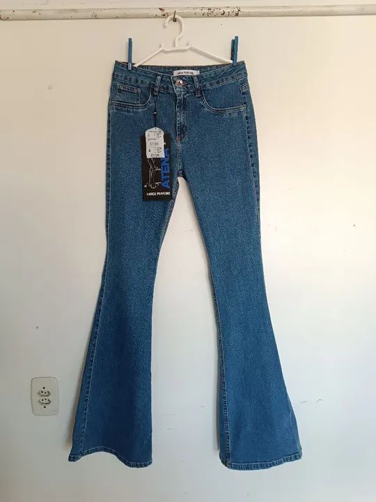 Calça Jeans Flare 38 - Lança Perfume  - Foto 3