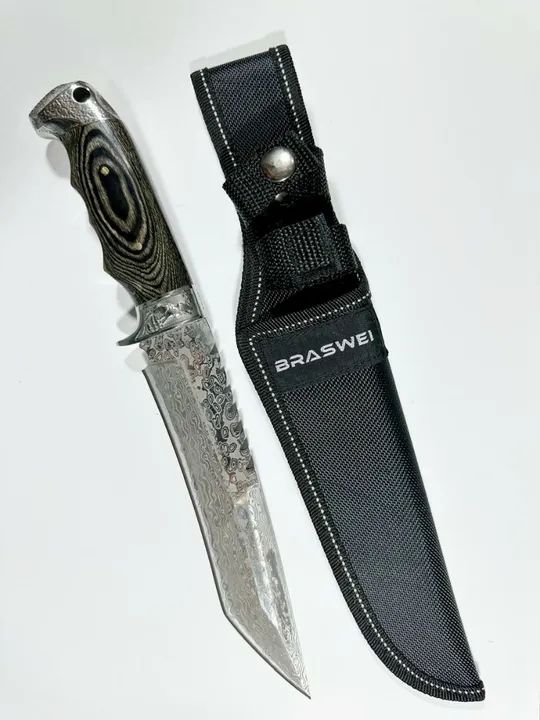 Faca de caça com bainha - Foto 4