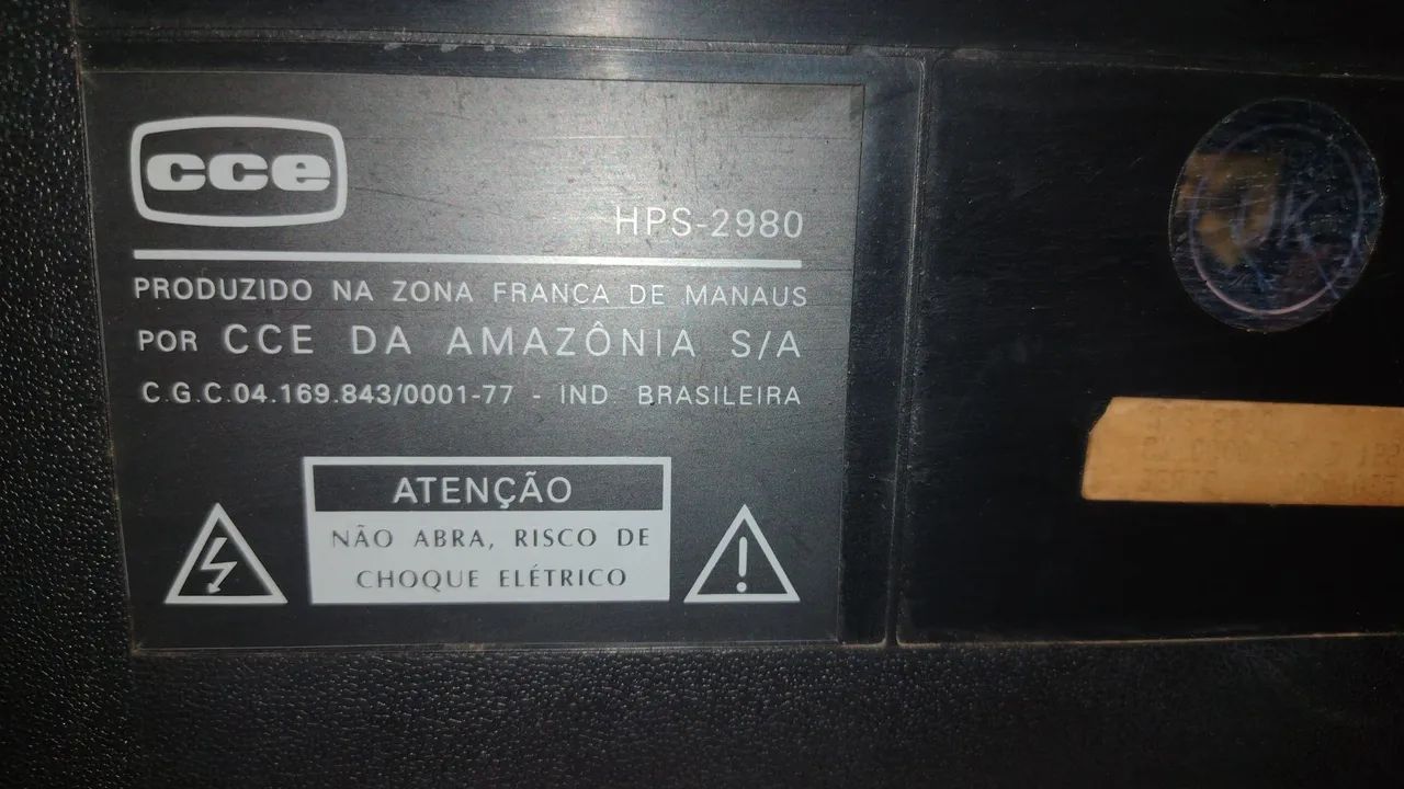 TV CCE 29 pol de Tubo HPS-2980 - Foto 3