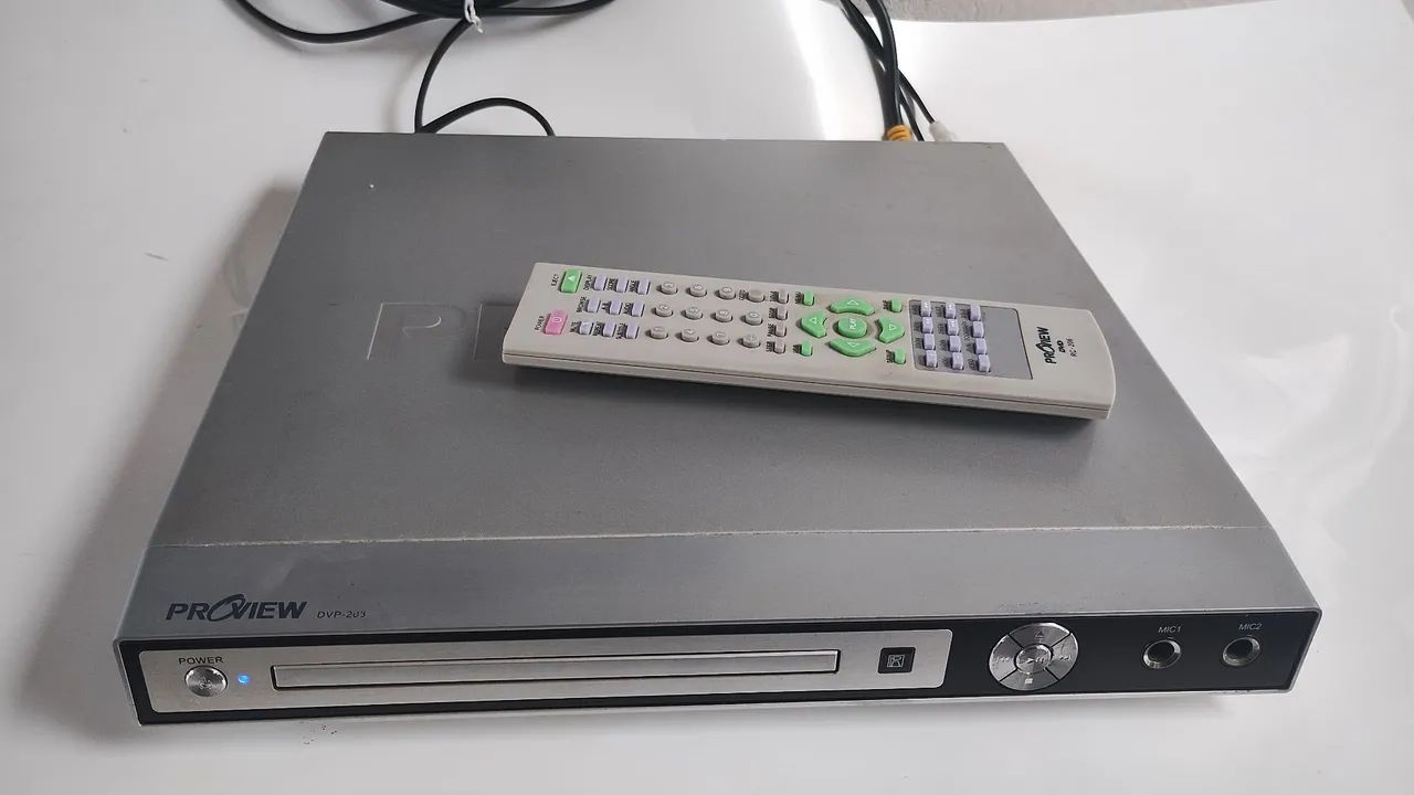 DVD player PROVIEW<br><br>DVD PLAYER<br><br>Modelo: DVP-203 M<br><br>DVD PLAYER<br><br>Modelo: DVP-203 M  - Foto 2