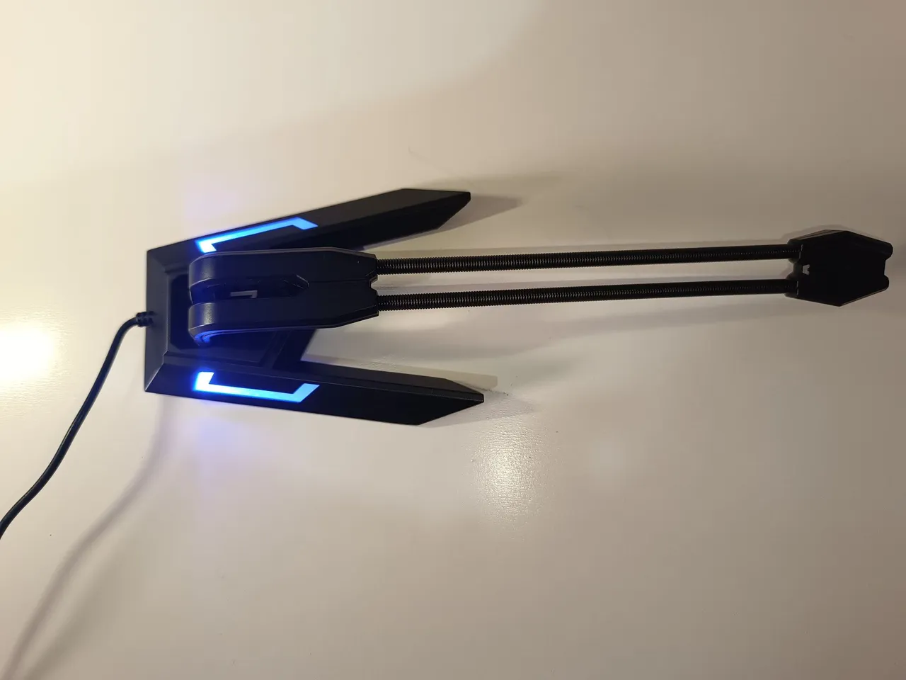 Microfone Gamer Olier USB LED Preto Warrior - PH255