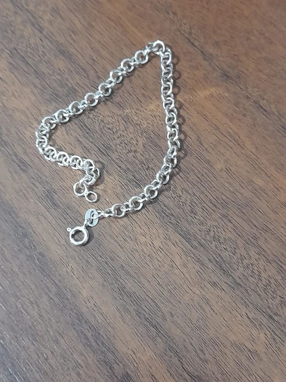 Pulseira prata Elo português - Foto 3